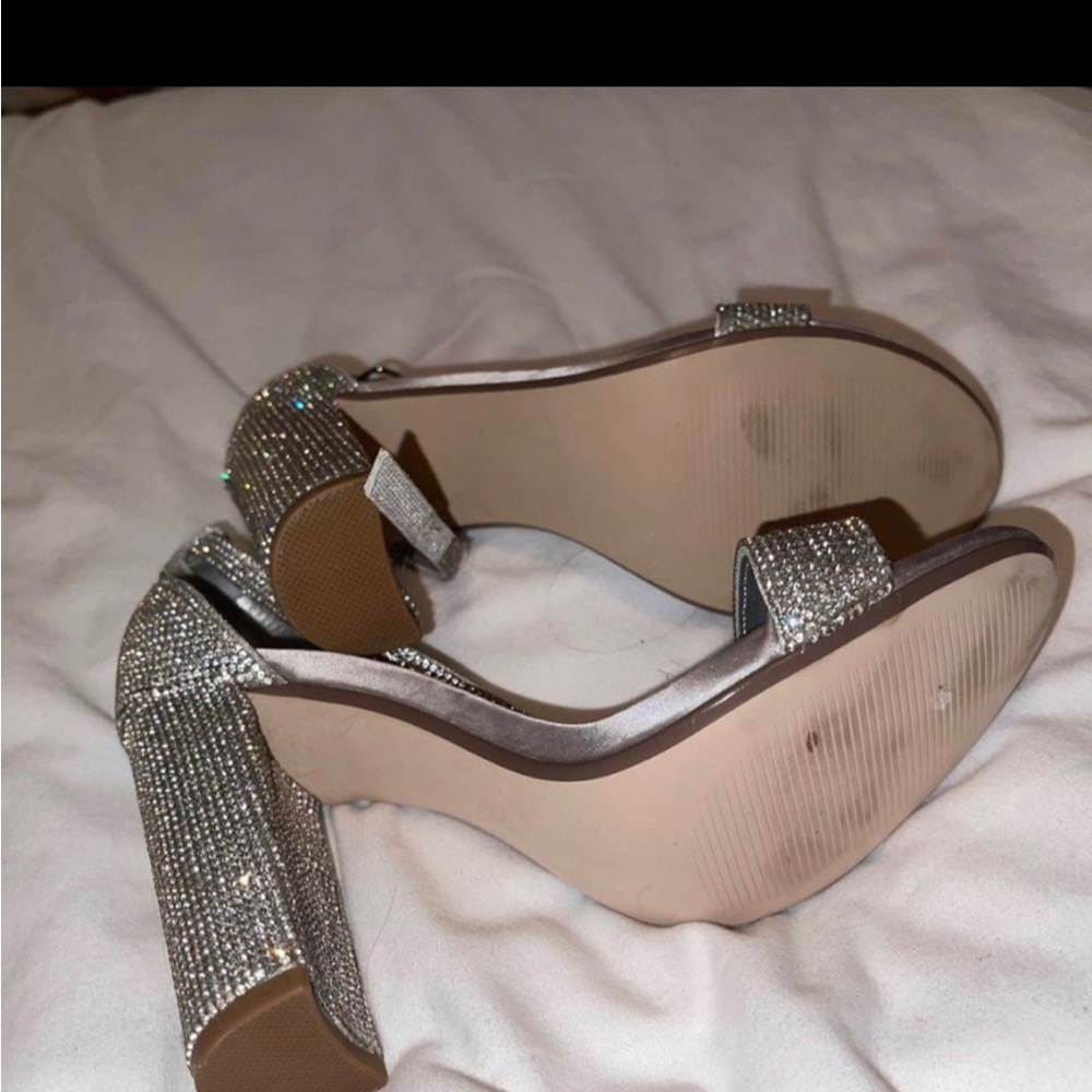 Steve Madden Rhinestone heels - Picture 3 of 3